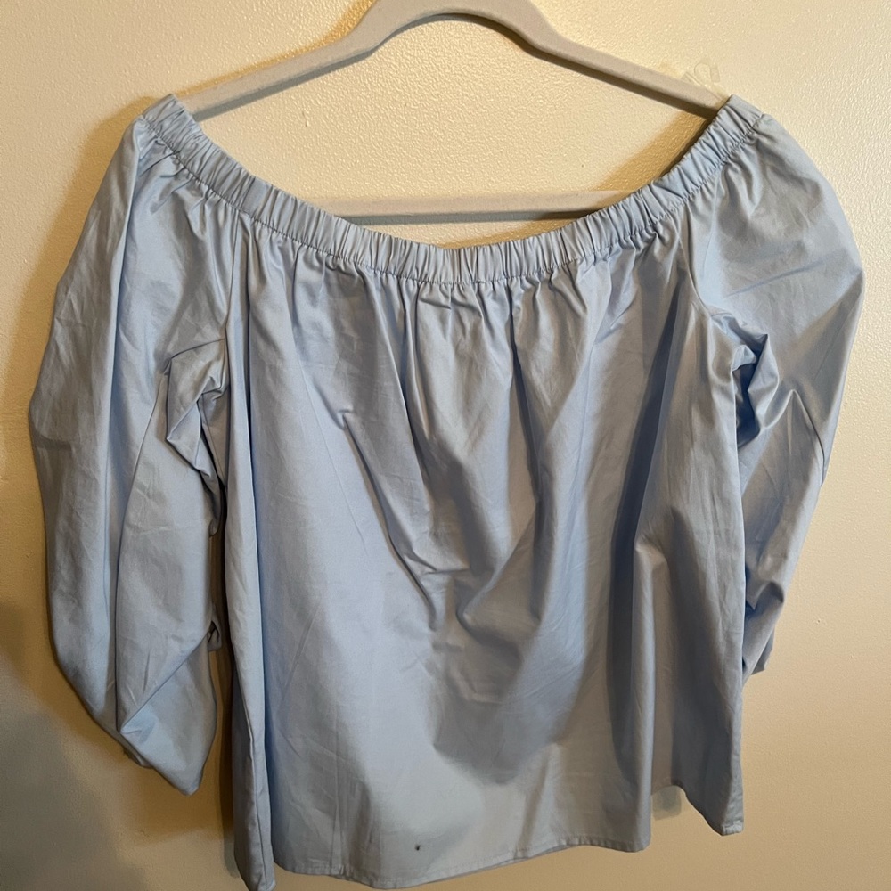 Soprano off the shoulder cinched blouse